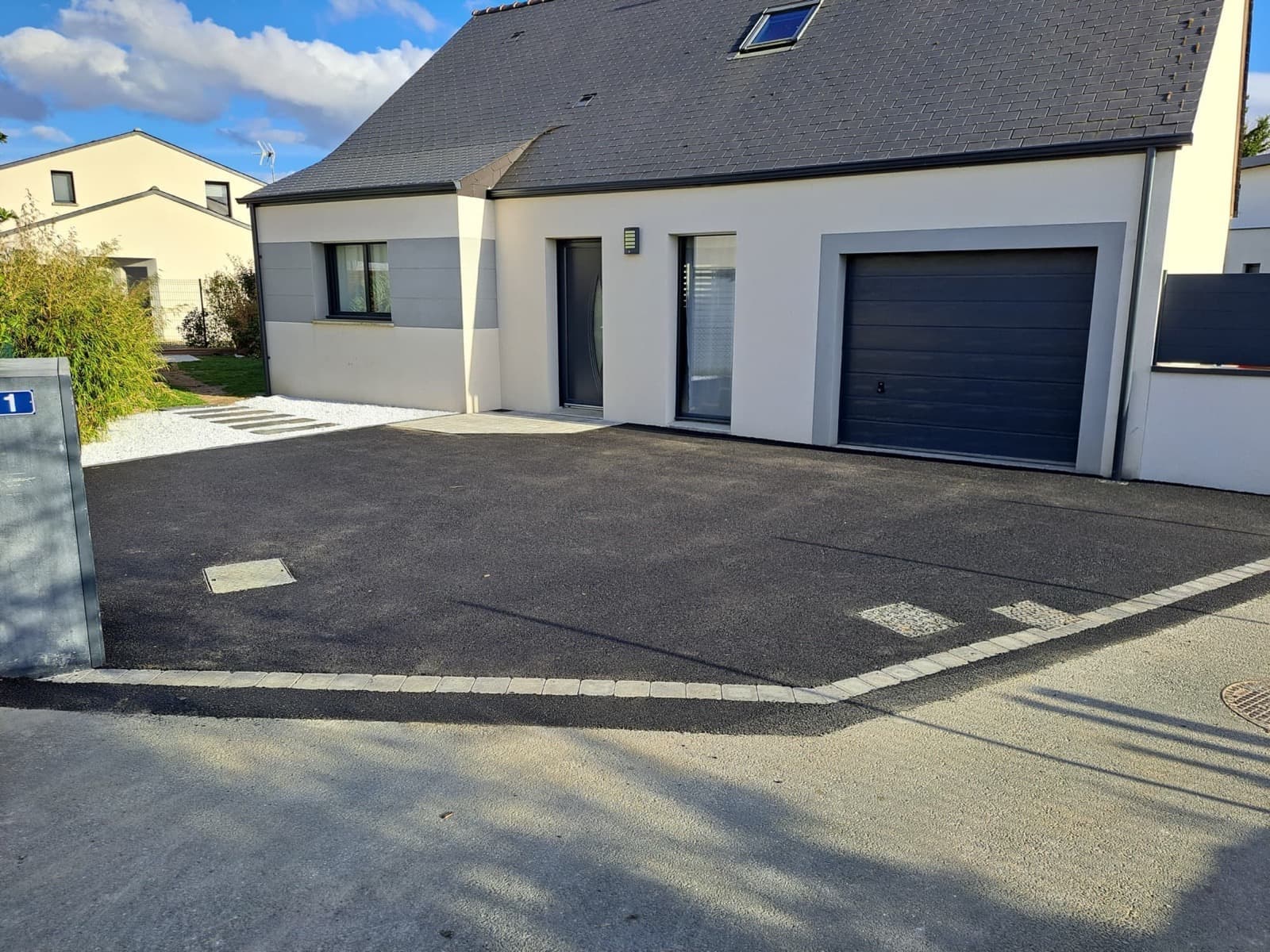 Travaux d'aménagement extérieur