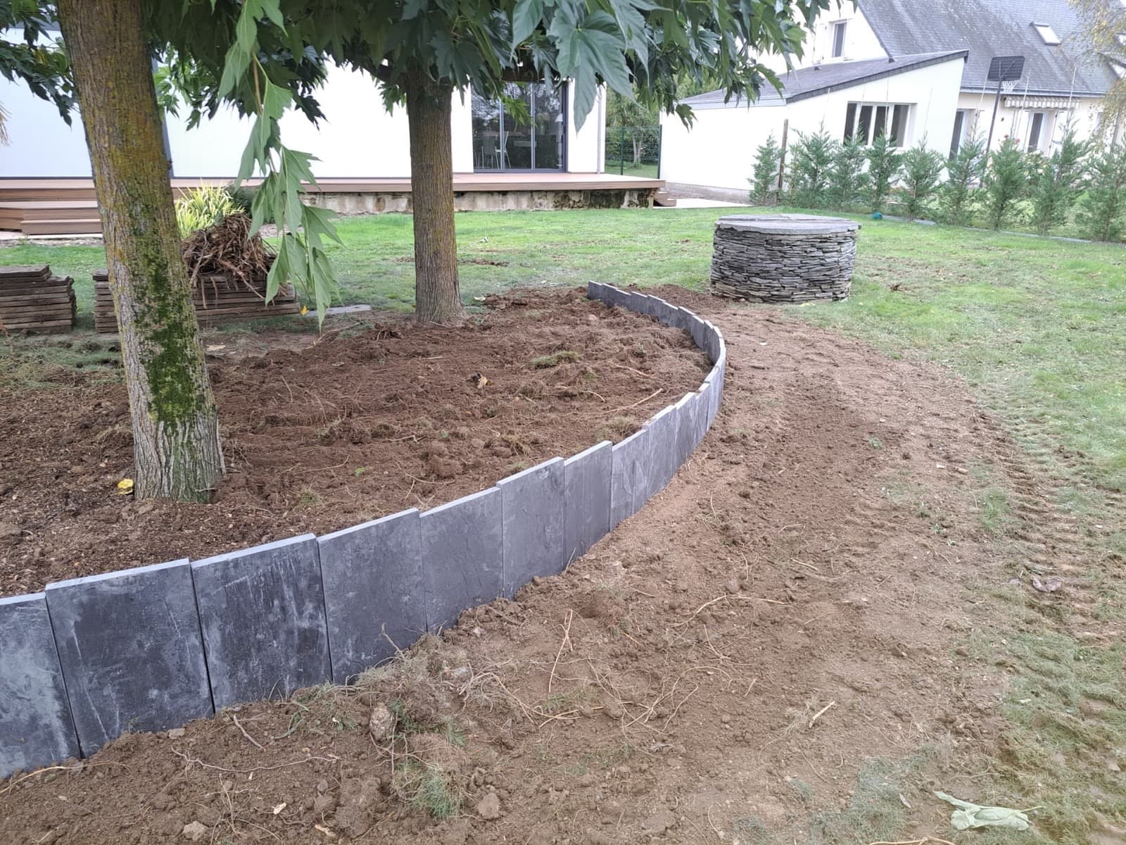 Soutènement de Terre en Ardoise